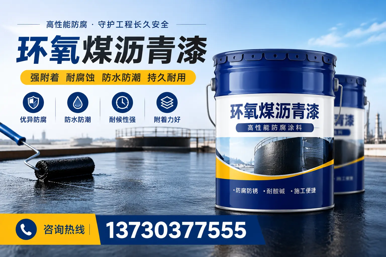 如何判断环氧煤沥青漆的质量?弋江消费者指南